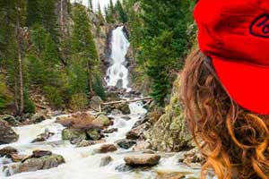 fish creek falls in steamboat Springs